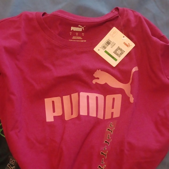 Meet your Posher, Liane large and medium brand new t-shirts pink and green - Picture 2 of 4